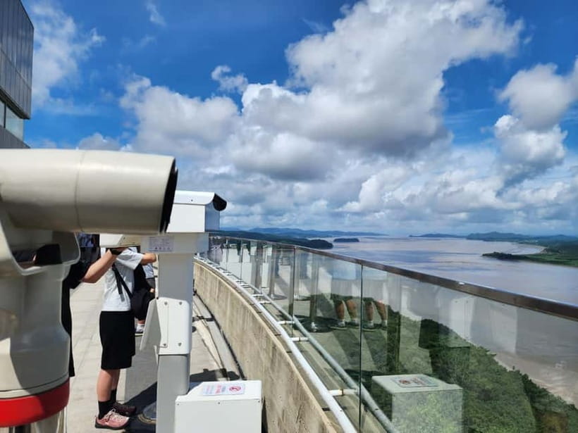 Closest Observatory to DMZ: North Korea View(Starbucks Tour) - Jogang Observatory: what you’re actually going for