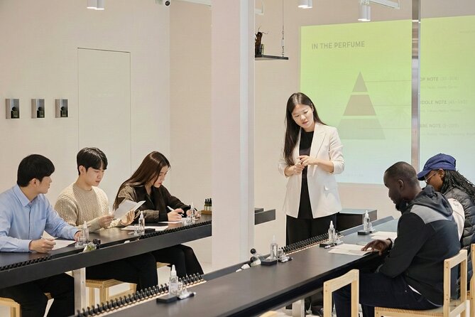 Create Your Own Luxury Niche Perfume in Hongdae - How the 90 Minutes Runs: Mobile Ticket and a Max-8 Group