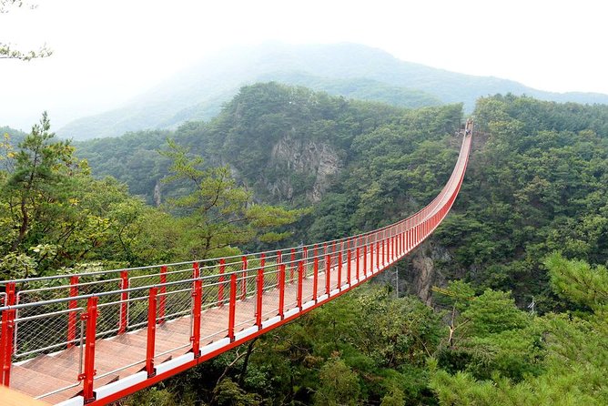 DMZ Tour: 3rd Tunnel, Option(Suspension Bridge, Boat) from Seoul - The peace-park finish: a reminder of what the tour is really about