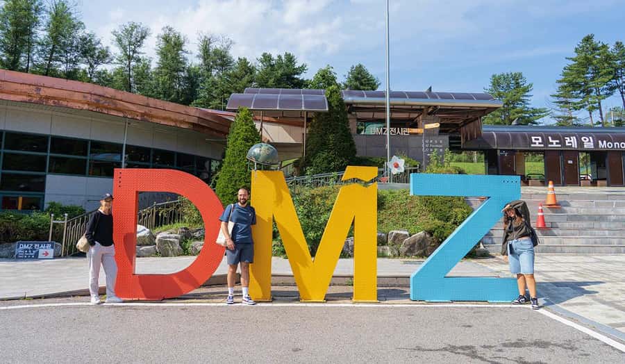 DMZTour from Seoul:3rd Tunnel,North Korea View&UNESCO Valley - Tongilchon, monuments, and the DMZ route logic
