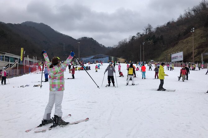 Eobi Ice Valley / Elysian Ski Resort / Nami Island - Eobi Ice Valley: Fast Ice Photos and a Backup Plan