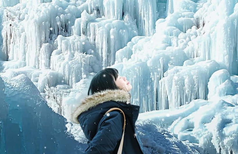 Eobi Ice Valley & Nami & Railbike & Petite & Morning Calm - How Eobi Ice Valley feels in real winter weather