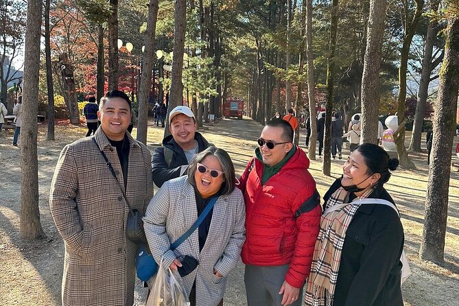 Four Seasons of Nami Island with Garden of Morning Calm Tour - Nami Island’s half-moon shape and why the photos look better