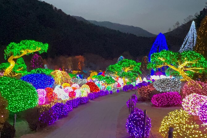 Four Seasons of Nami Island with Garden of Morning Calm Tour - The ginseng shopping center stop: short, free entry, worth timing