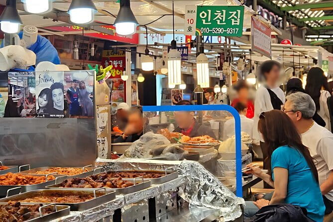 Full-Day Seoul Top Attractions Tour for Incheon Cruise Guests - Gwangjang Market: Korea’s First Permanent Market and Real Food Stops
