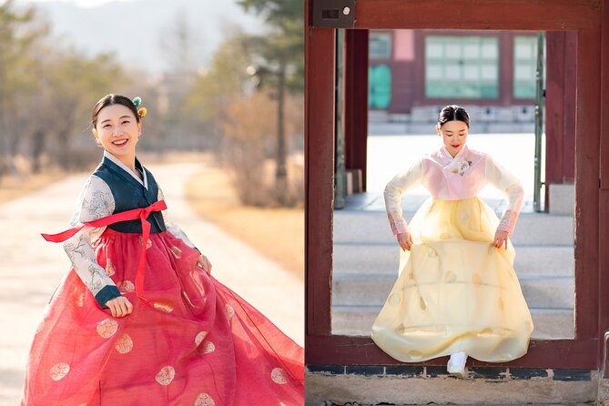 Gyeongbokgung palace,seoul with gigibebe hanbok rental - Photo Strategy: How to Get Good Shots Without Stress