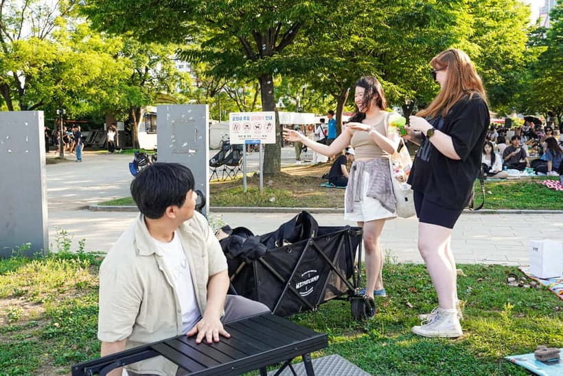 Han's River Picnic in Center of Seoul - Logistics in plain terms: timing, walking, and the “150 minutes” shape