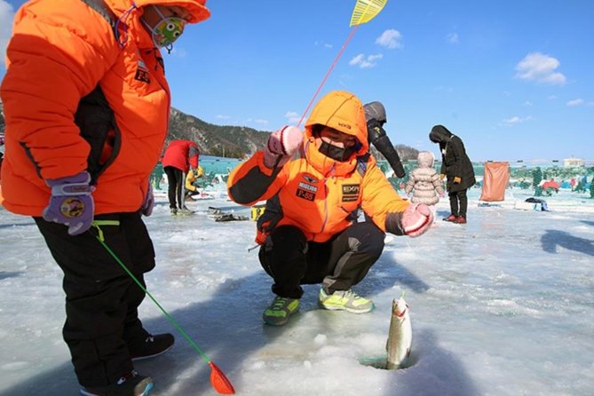 Korea Winter Ice Fishing Festival (Pyeongchang Trout Festival) - Seoul Pickup to Pyeongchang: The Morning Gets You There Without Stress