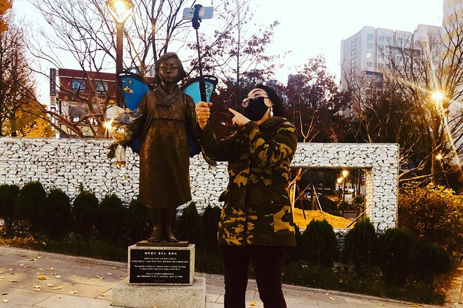 [KoreaByLocal] Authentic Seoul Night Walk and Chicken & Beer - Gwanghwamun Square at Night: Connecting Landmarks to Meaning