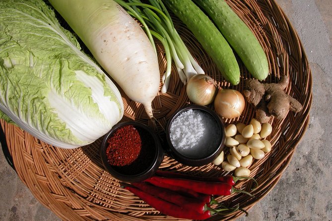 Korean Kimchi Making Day Experience with a Local Market Tour - Getting started at Mangwon Station without stress