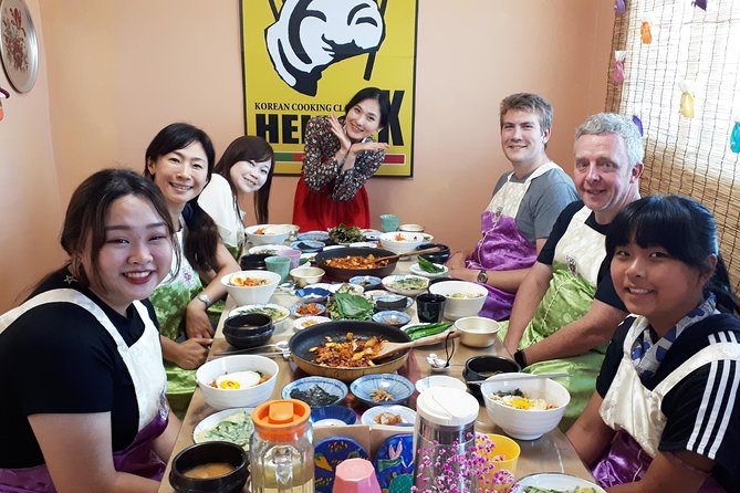 Local Home Korean Cooking Class & Market Adventure in Seoul - Hanjeongsik Dinner: The Over-10 Side Dish Feast