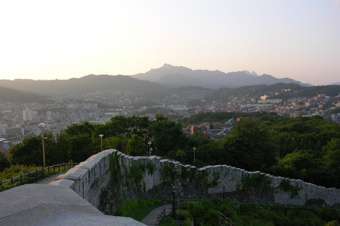 Private Seoul Wall Trekking [Inwangsan, Bugaksan, Naksan Park, N-Seoul Tower] - Samcheong Park and the shift toward east-side wall feeling