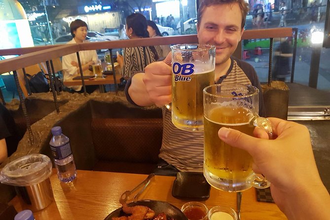 Seoul: Anthony Bourdain-Inspired BBQ and Pub Experience - The drinking lesson: how unlimited tastings actually feel in real life