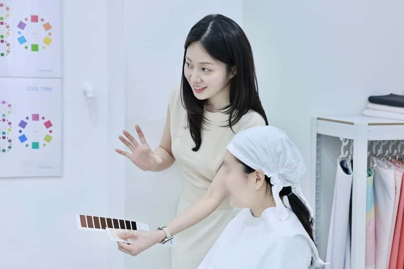 Seoul: Be U Personal Color Analysis Beauty Makeup in Hongdae - The Diagnosis: How Be U Finds Your Seasonal Type