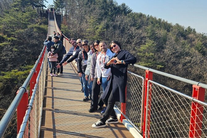 Seoul DMZ Tour with 3rd Tunnel and Red Suspension Bridge - Stop 2: Mangbaedan and New Year’s Day Memories