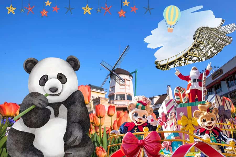 Seoul: Everland Theme Park Admission Ticket with Transfer - Everland in one day: what makes it more than a ride park