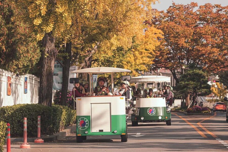 Seoul: Guided Tram Tour with Snacks and Hidden Alleys - Why a tram bike tour is a smart way to see Seoul in 150 minutes