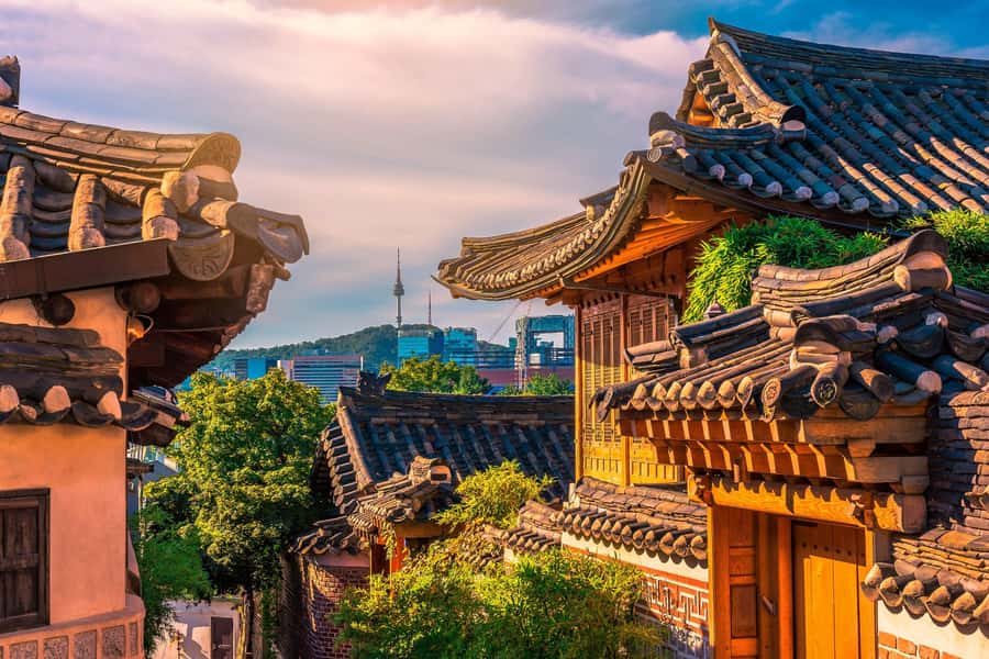 Seoul: Gyeongbokgung / Hanok Village / N Seoul Tower - How the Private Driver/Guide Keeps the Day Working
