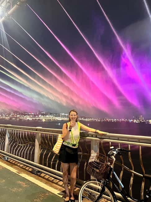 Seoul: Han River Sunset Bike Tour with Rainbow Fountain Show - Key highlights you’ll feel right away