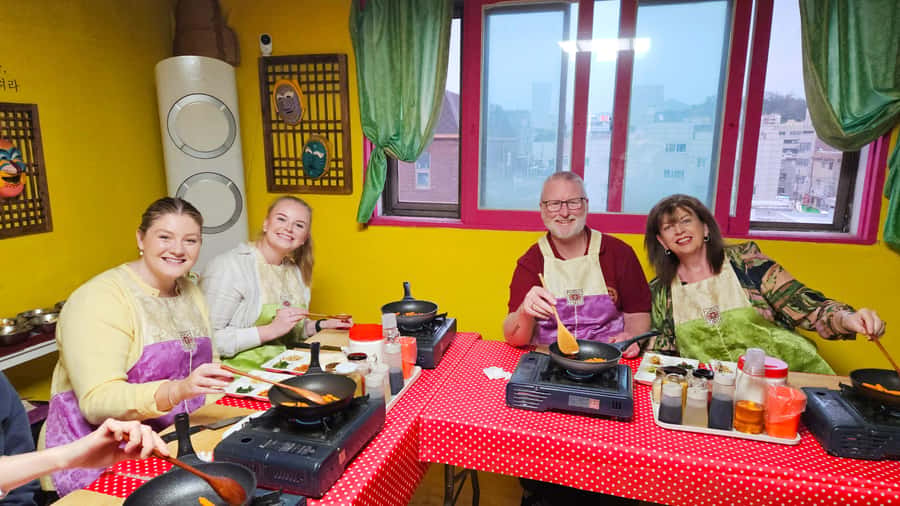 Seoul: Korean Cooking Class at a Local Home and Market Tour - Hanjeongsik meal: more than eating what you cooked