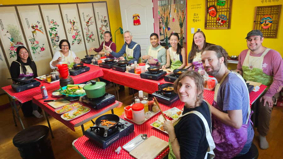 Seoul: Korean Cooking Class at a Local Home and Market Tour - Chef-guides and the human touch: why the class feels easy to join