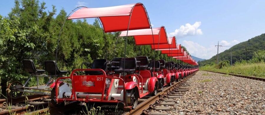 Seoul: Nami, Petite France, Italian Village, Railbike Option - Petite France and Italian Village: Europe-themed stops that work best with the right mindset
