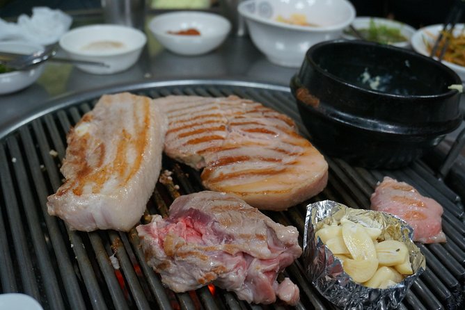 Seoul Night "Private Tour"(Korean BBQ, N-Tower, Seoul Fortress, Local Market) - Cheonggyecheon Stream: the easy night stroll reset