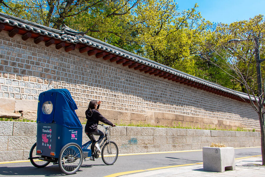 Seoul Private Pedicab Tour : Bukchon Anguk Hanok Village - How the guide turns street scenes into stories