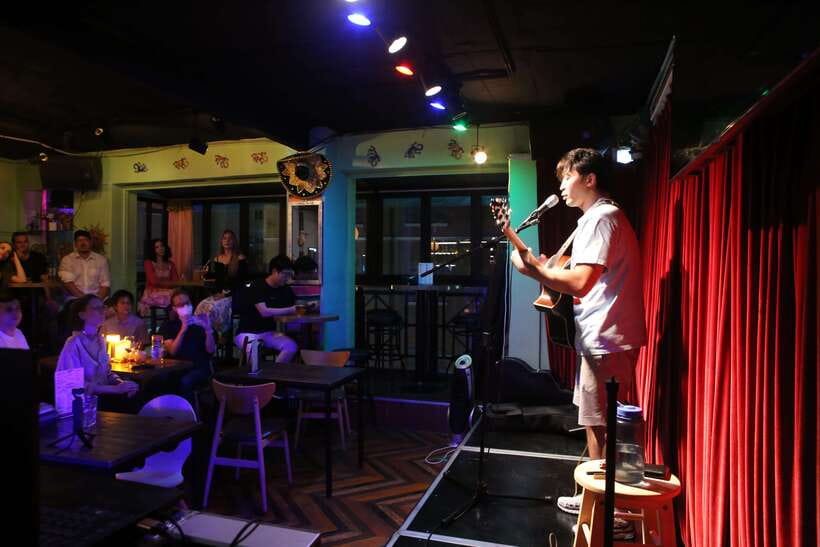 Seoul’s Stars: Open Mic with Local & International Talent - Thirsty Thursday Open Mic Energy on Gyeongnidan-gil