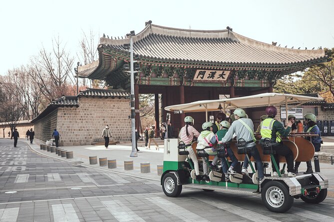 Seoul Tram Pedal Challenge - Jeongdong Observatory: a quick win for skyline views