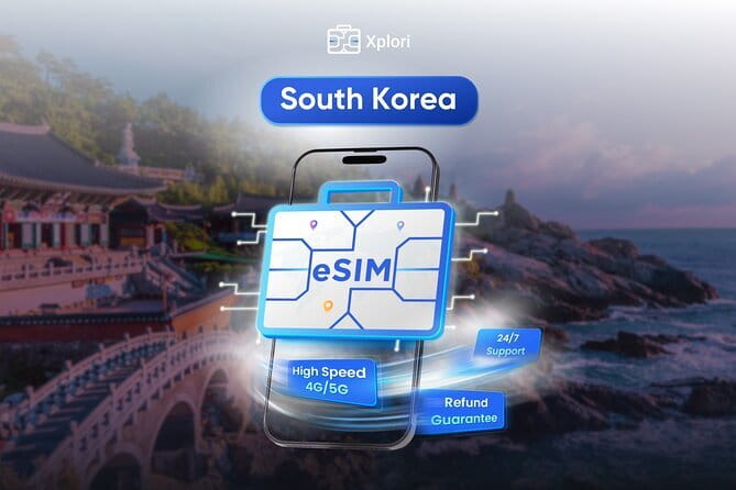 South Korea eSIM (3-30 days. Up to 45GB) - Key highlights to know before you buy