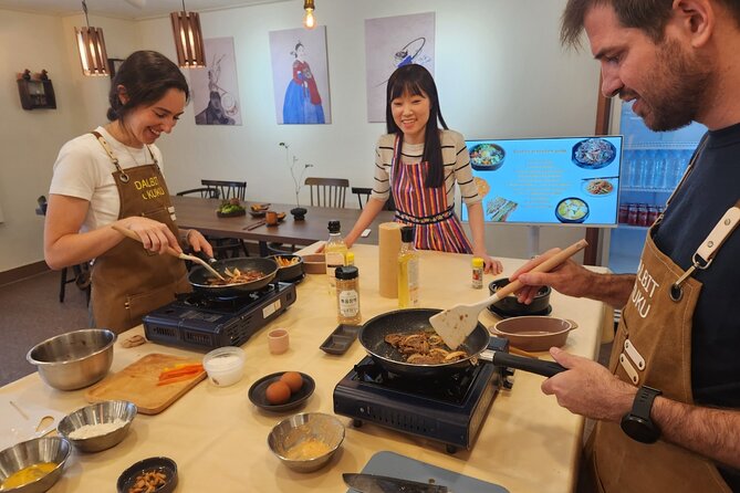 Traditional Korean 6-Dish Cooking Class + Hidden Alley Tour Seoul - The 6-dish hands-on menu: what you’ll cook and why it’s a smart mix