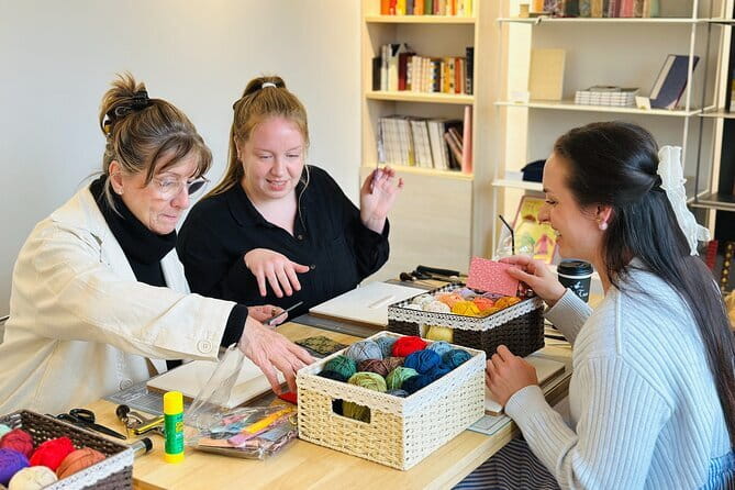Traditional Korean Bookbinding Experience in Seoul, Hongdae - Step 1 and 2: Choosing Your Silk Pattern, Norigae, and Thread